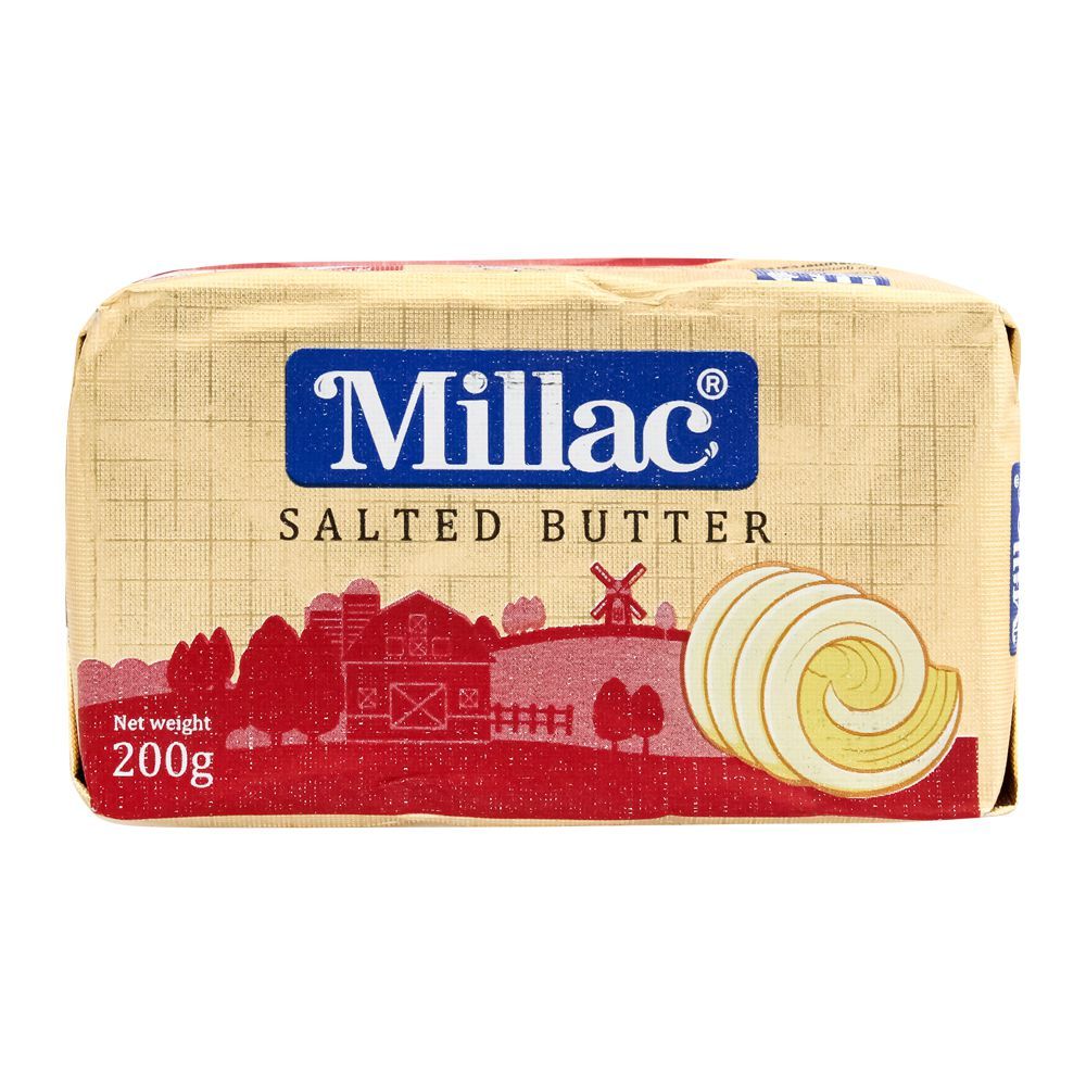Millac Butter Salted 200 gm - Lahore Basket