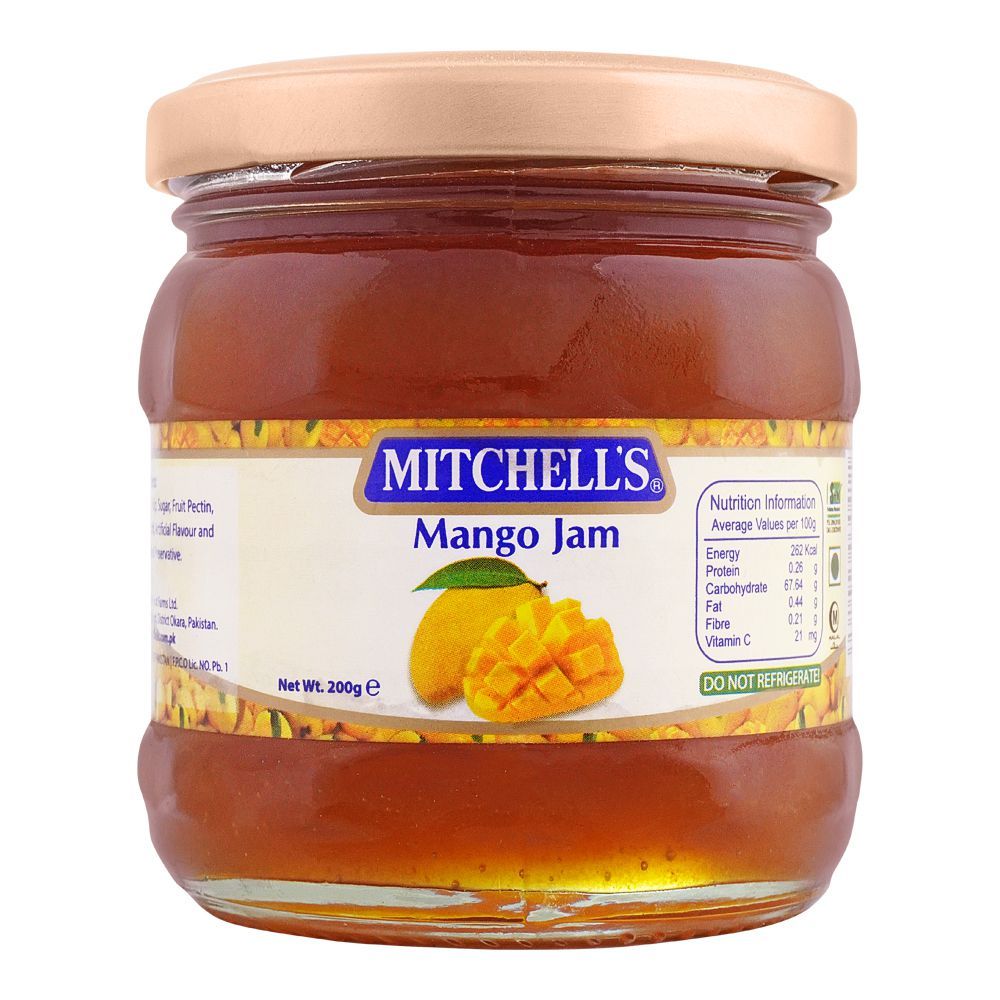 Mitchell's Mango Jam 200 gm – Lahore Basket