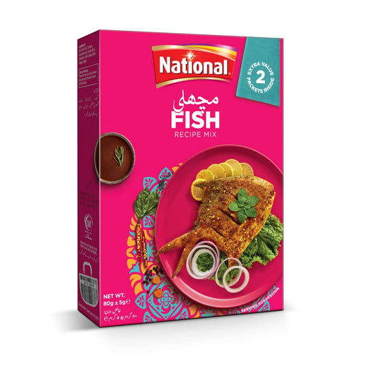 National Fish Recipe Mix 45 gm - Lahore Basket