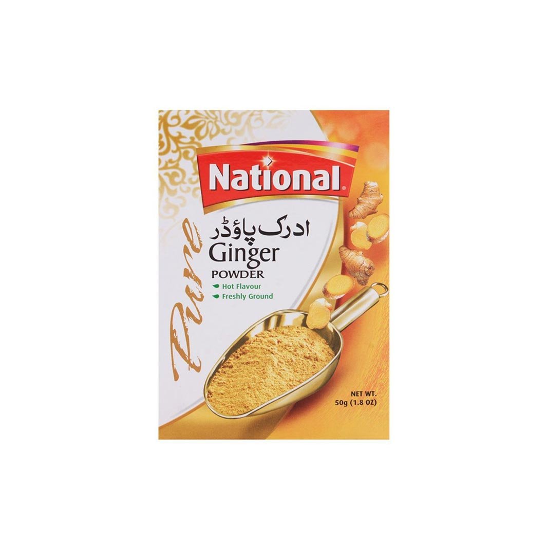 National Ginger Powder 50 gm - Lahore Basket