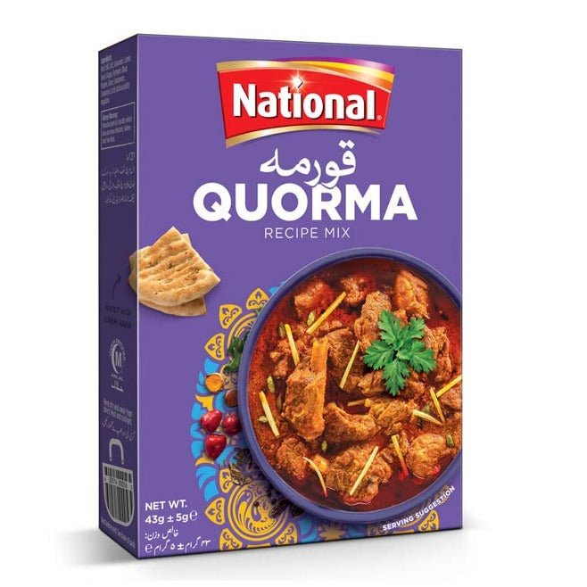 National Quorma Recipe Mix 43 gm - Lahore Basket