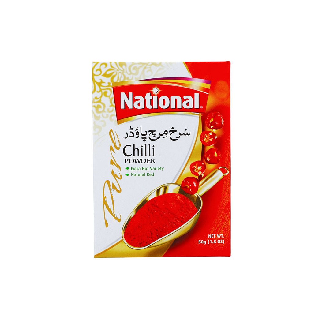 National Red Chilli Powder 50 gm - Lahore Basket