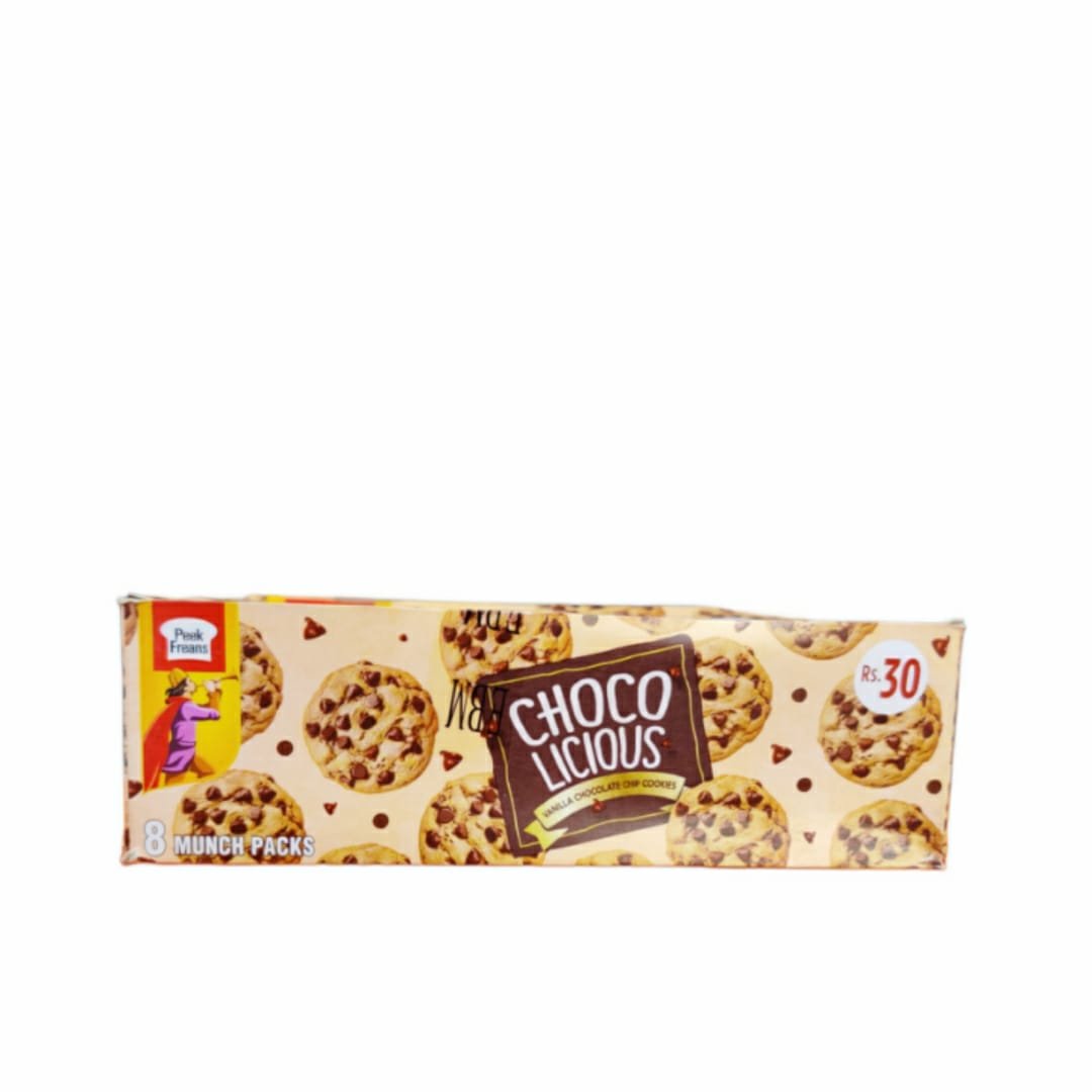 Peek Freans Choco Licious Vanilla Chocolate Chip 8 Munch Packs - Lahore Basket