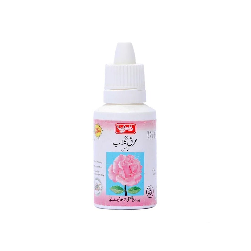 Qarshi Arq - E - Gulab Dropper 20 ml - Lahore Basket