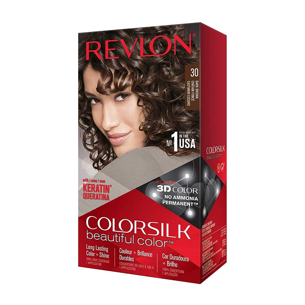 Revlon Color Silk 30 Dark Brown (Imported) - Lahore Basket