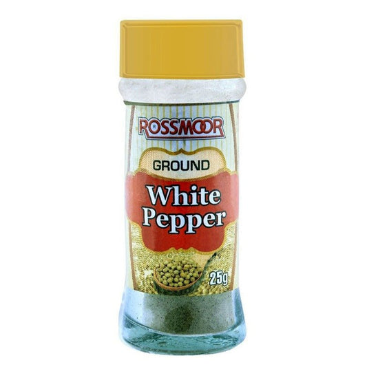 Rossmoor Ground White Pepper 25 gm - Lahore Basket