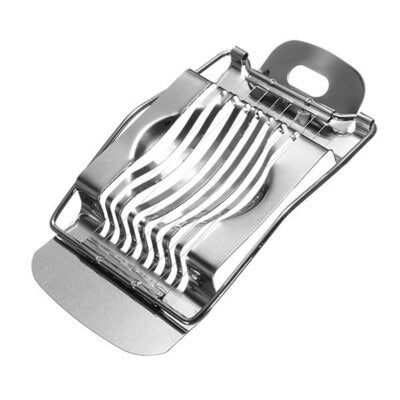 Stainless Steel Egg Slicer Section Boiled Chopper Cutter