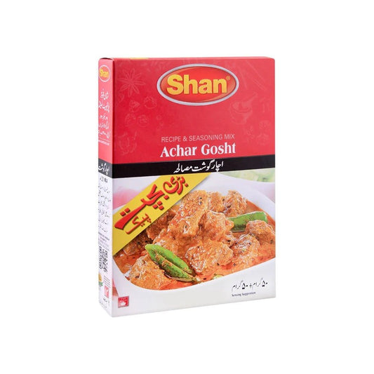 Shan Achar Gosht Masala Grocery size 50 gm x 4 - Lahore Basket