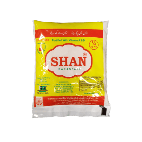 Shan Banaspati 250 gm Pouch - Lahore Basket