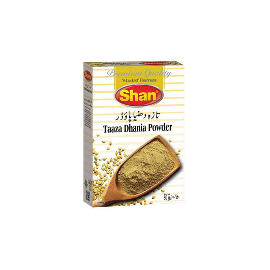 Shan Taaza Dhania Powder 50 gm - Lahore Basket