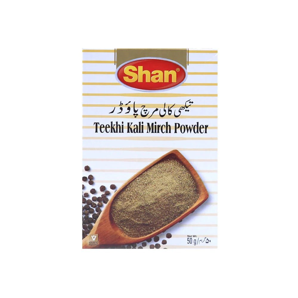 Shan Teekhi Kali Mirch Powder 50 gm - Lahore Basket