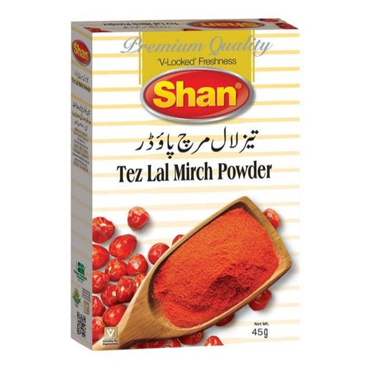 Shan Tez Lal Mirch Powder 45 gm - Lahore Basket