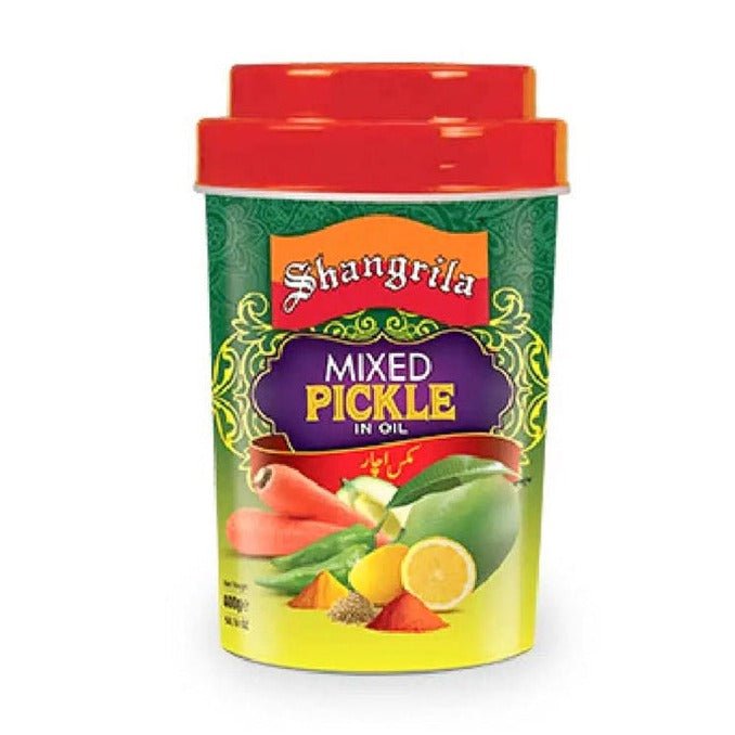 Shangrila Mixed Pickle In Oil Jar 325 gm - Lahore Basket