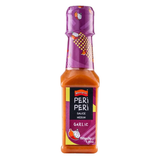 Shangrila Peri Peri Garlic Sauce Medium 150 gm - Lahore Basket
