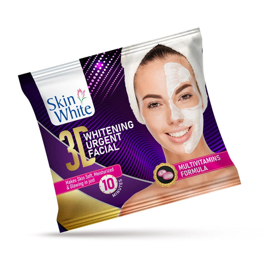 Skin White 3D Whitening Urgent Facial 28 gm - Lahore Basket