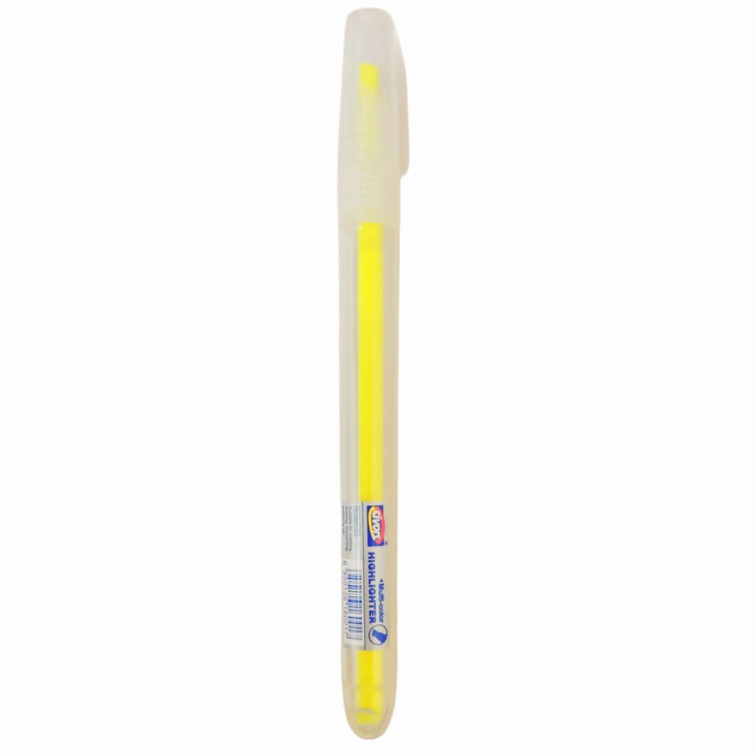 Slim Highlighter Yellow 1 Pcs - Lahore Basket