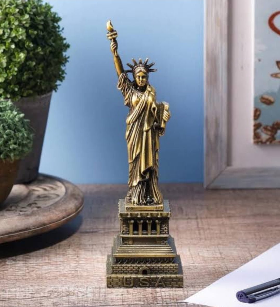 Statue of Liberty Metal 1 Pcs - Lahore Basket
