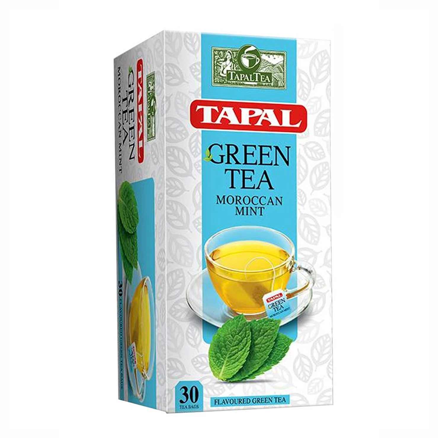 Tapal Moroccan Mint Green Tea Bag 30 Teabags - Lahore Basket