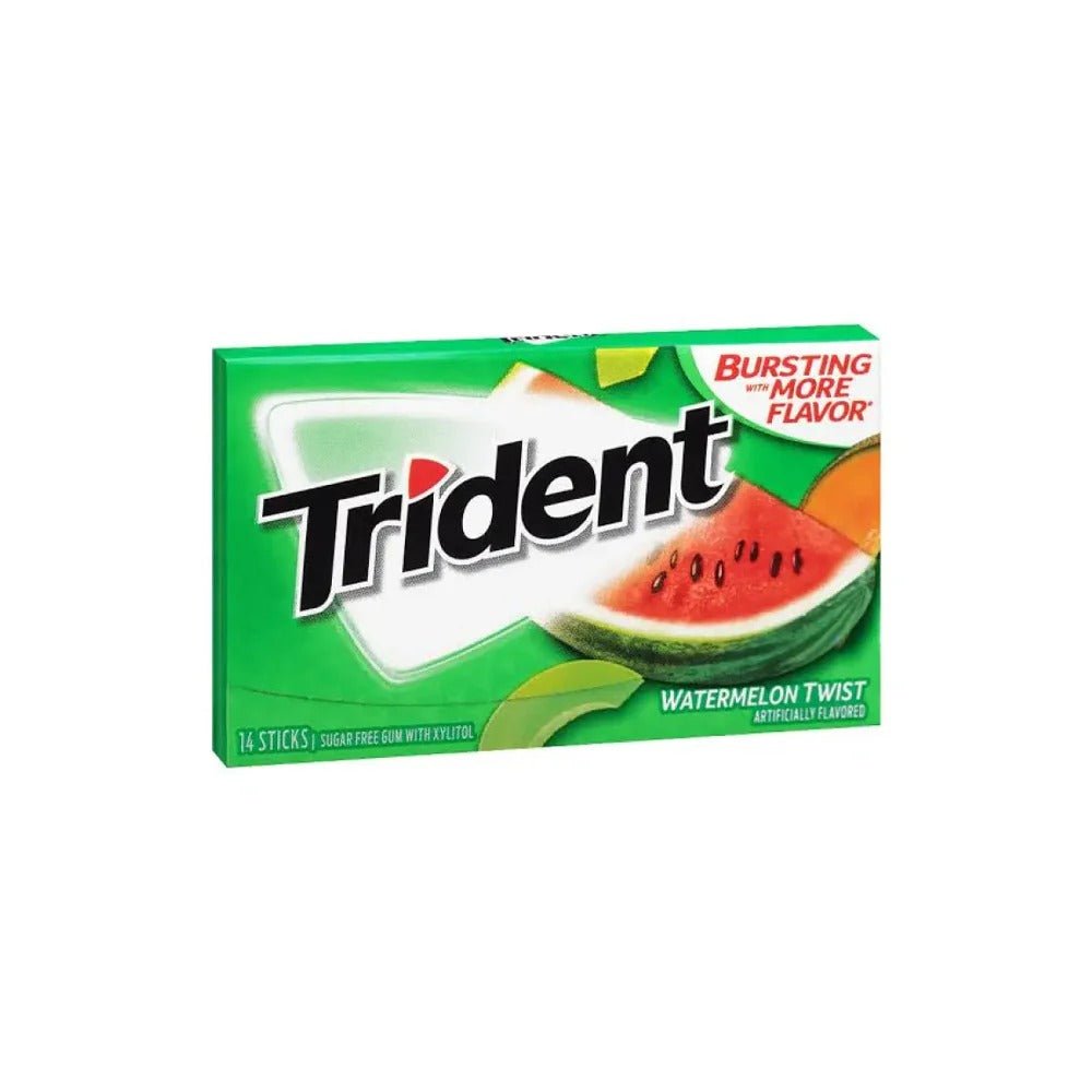 Trident Watermelon Twist Sugar Free Gum 14 Sticks - Lahore Basket