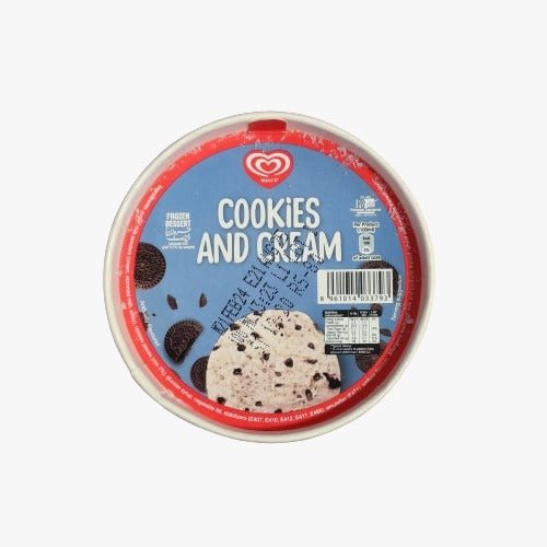 Wall's Cookies & Cream Cup 100 ml - Lahore Basket