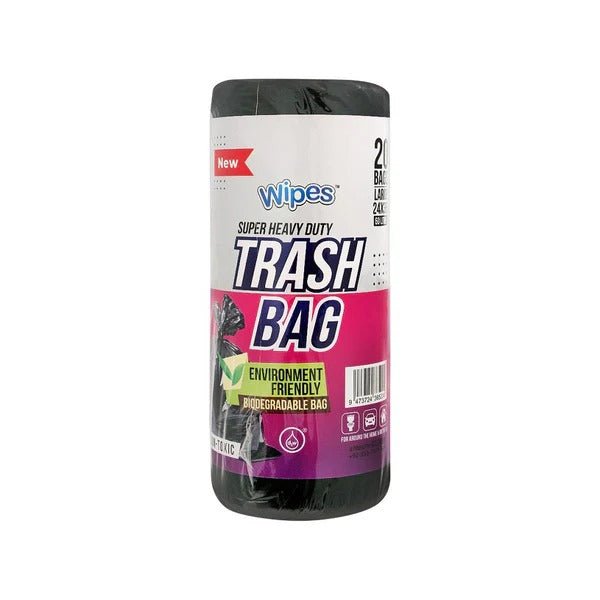 Wipes Super Heavy Duty Trash Bag Small 18 x 24 inches - Lahore Basket