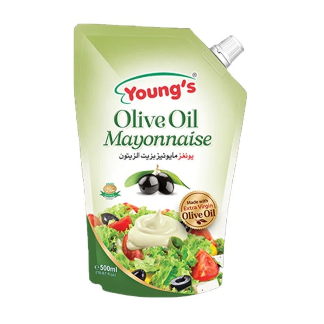 Youngs Olive Oil Mayonnasie 500 ml - Lahore Basket