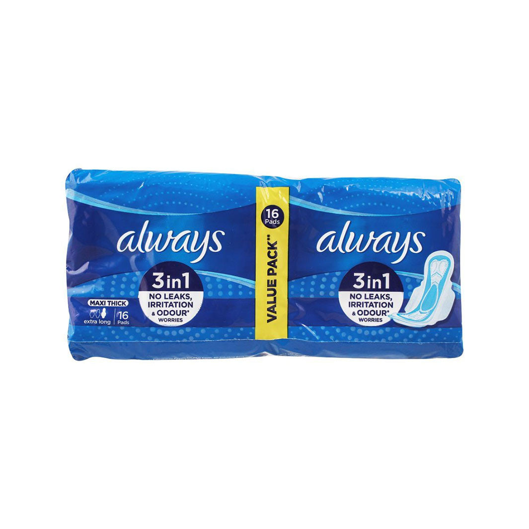 Always DreamZzz All-Night Maxi Thick Extra Long Sanitary Pads 16 pk
