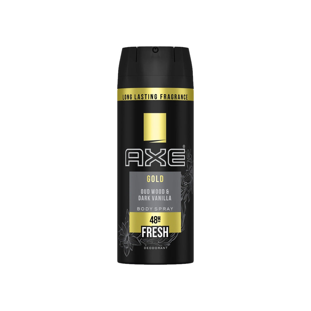 Axe Gold Oud Wood Fresh Vanilla Scent Body Spray 150 ml