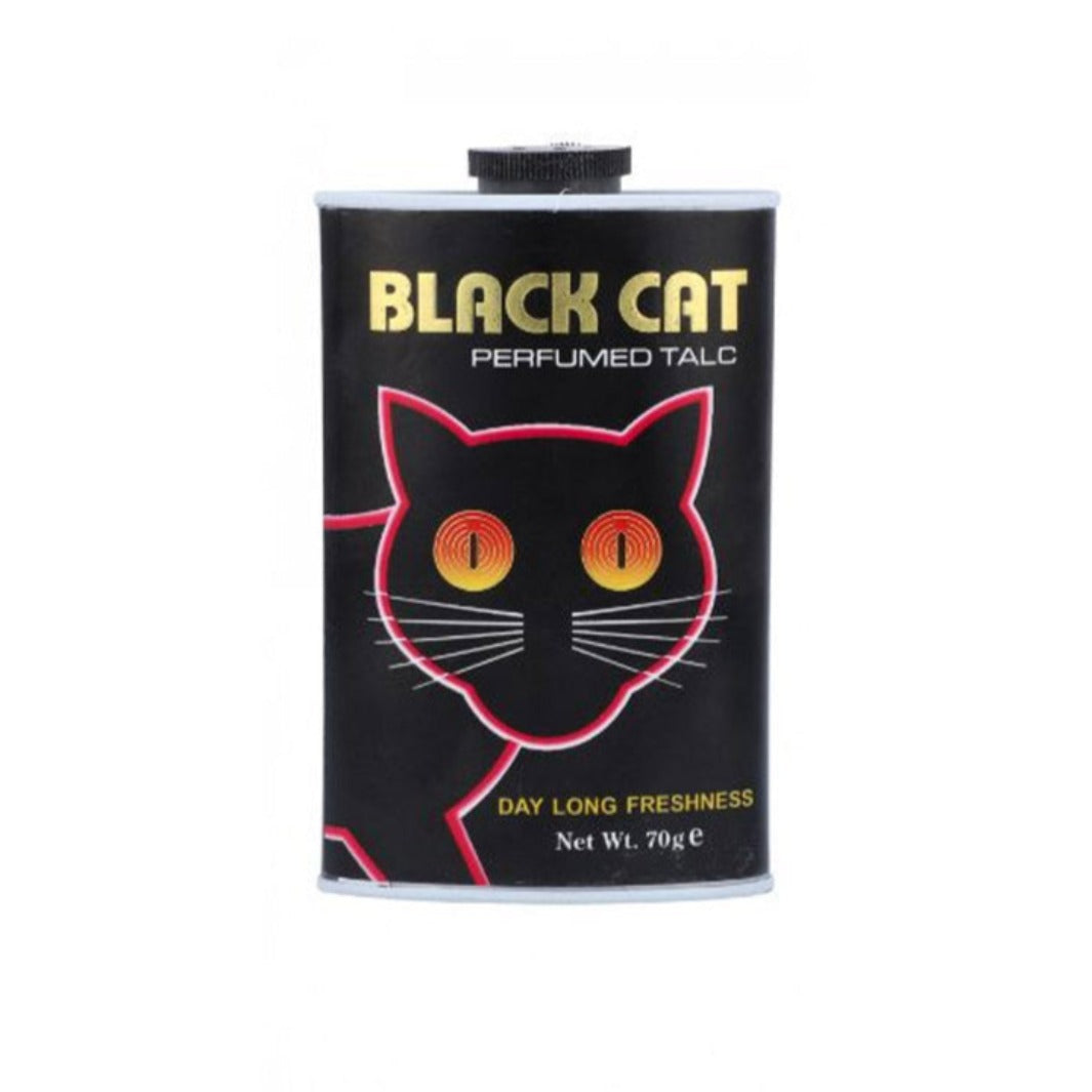 Black Cat Perfumed Talc Day Long Freshness 70 gm