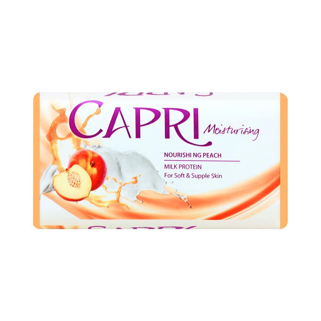 Capri Moisturising Nourishing Peach Soap 125 gm