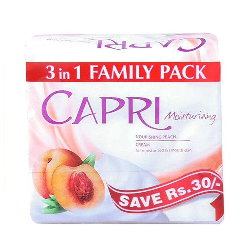 Capri Moisturising Nourishing Peach Soap 3 in 1