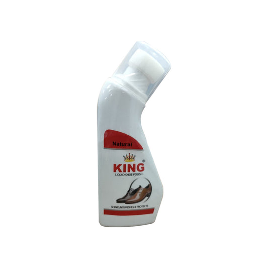 King Natural Liquid Shoe Polish 75 ml