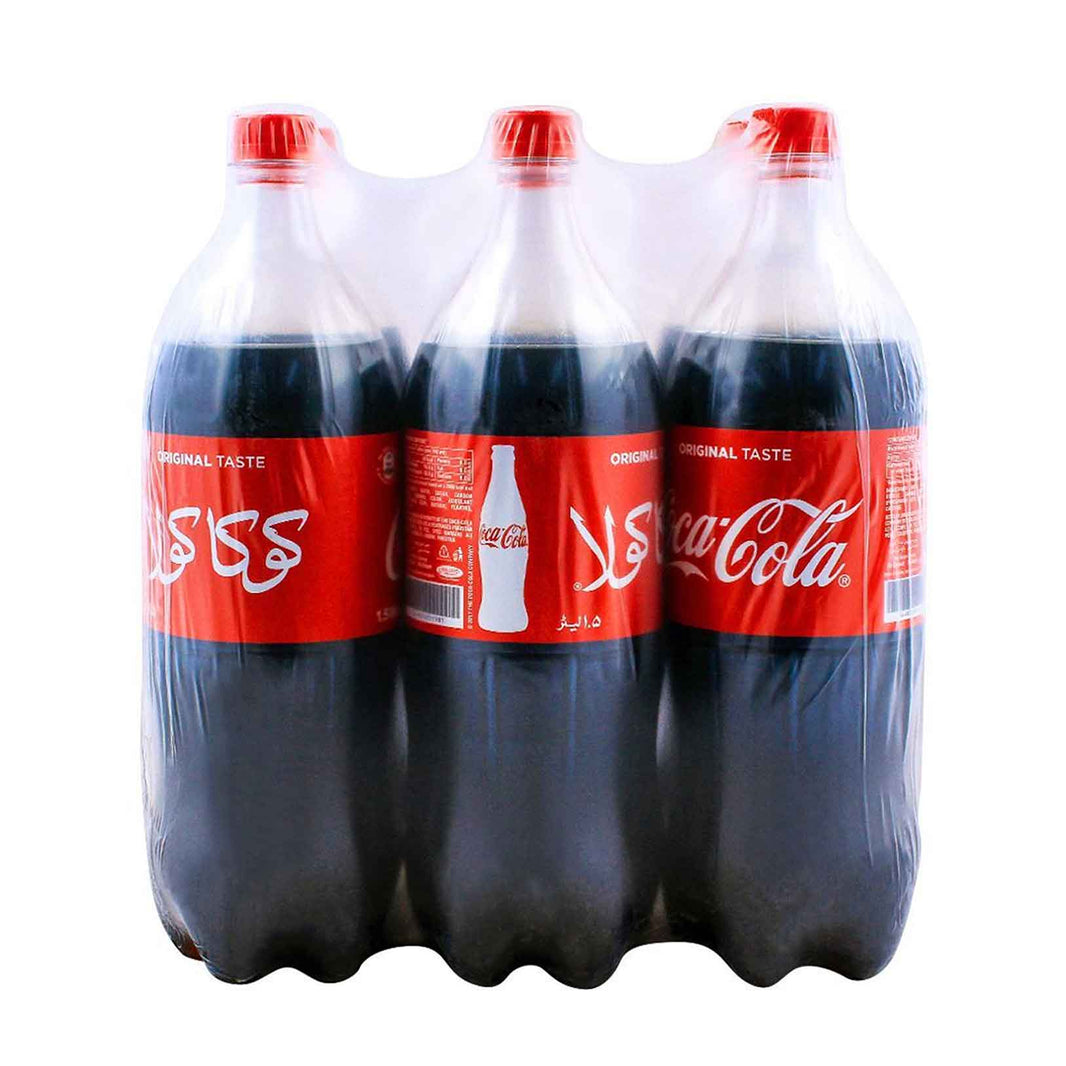 Coca Cola Pet Bottle 1.5 Ltr x 6