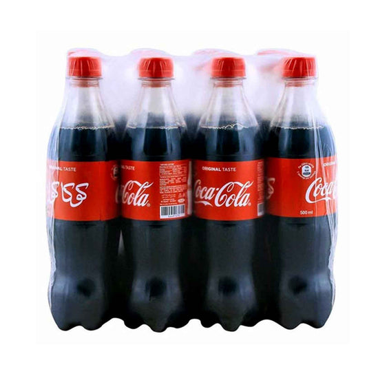 Coca Cola Pet Bottle 500ml x 12