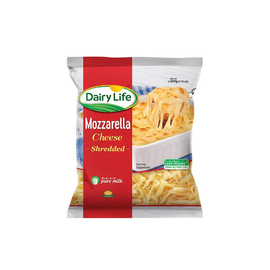 Dairy Life Mozzarella Cheese Shredded 200 gm