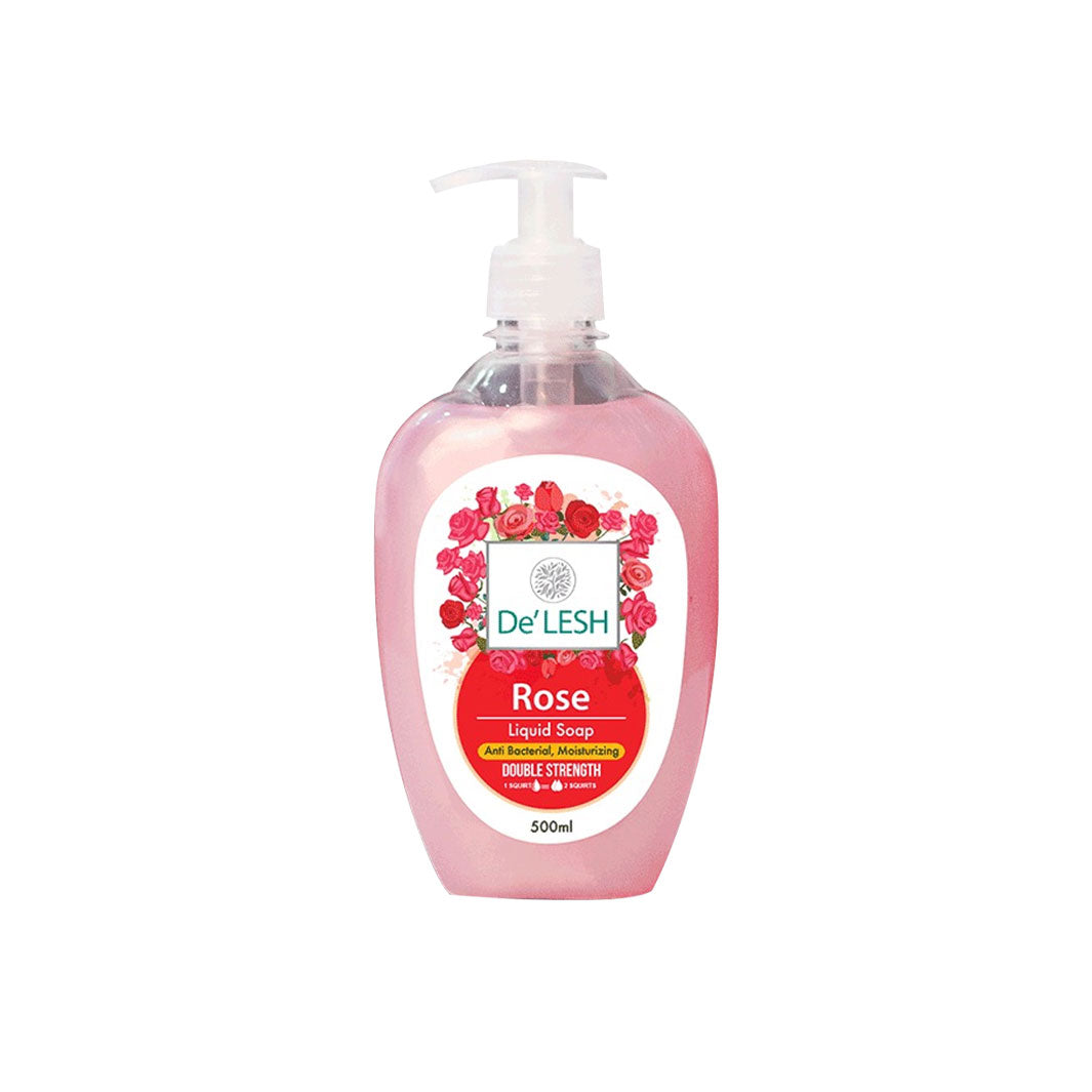 De'Lesh Rose Liquid Soap 500 ml