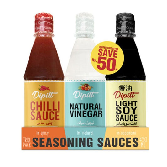 Dipitt Seasoning Sauces Trio Pack 450x3 ml