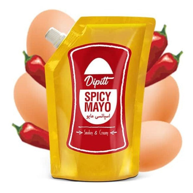 Dipitt Spicy Mayo Smokey & Creamy 400 gm