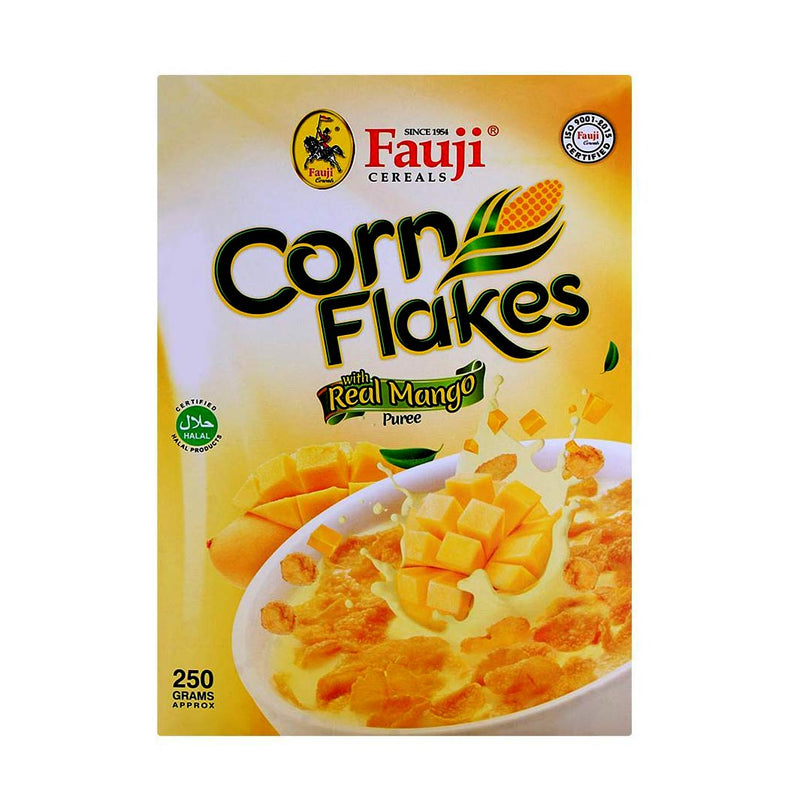 Fauji Corn Flakes Mango 250 gm