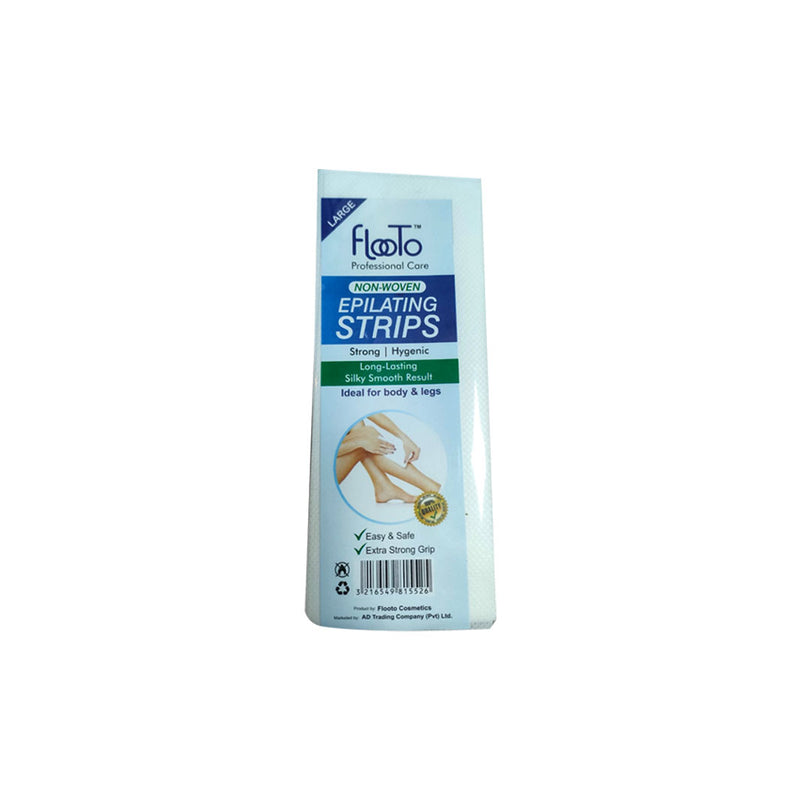 Flooto Large Non-Woven Epilating Strips Ideal For Body & Legs