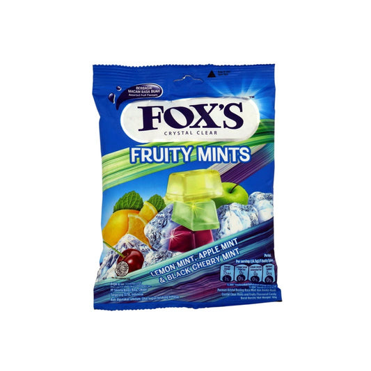 Fox's Crystal Clear Fruity Mints Candy Pouch
