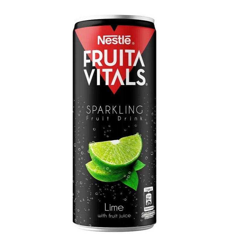 Fruita Vitals Sparkling Lime Can Juice 250 ml