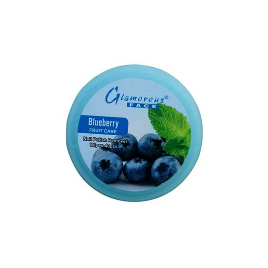 Glamorous Face Nail Remover Wipes Blueberry