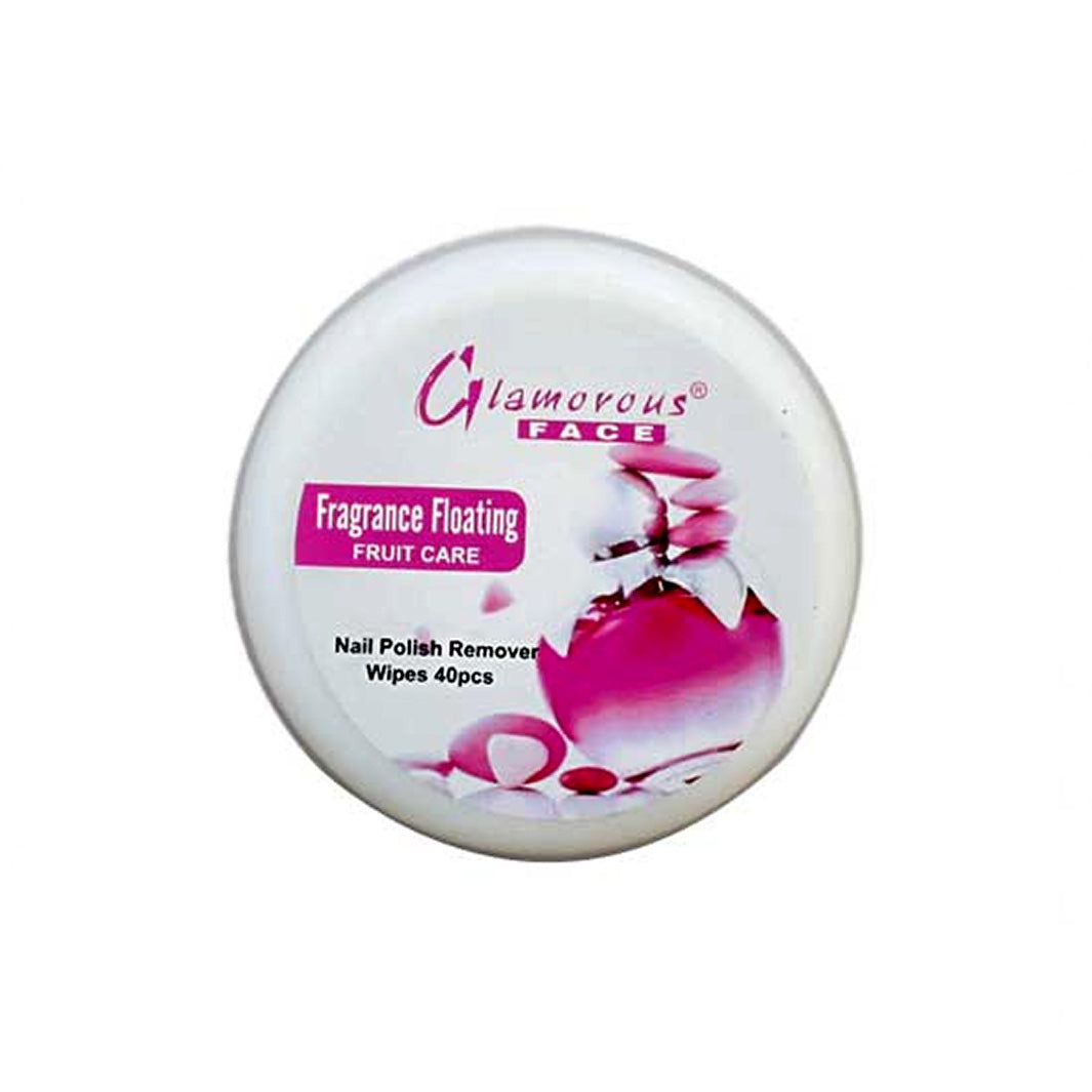 Glamorous Face Nail Remover Wipes Fragrance Floating
