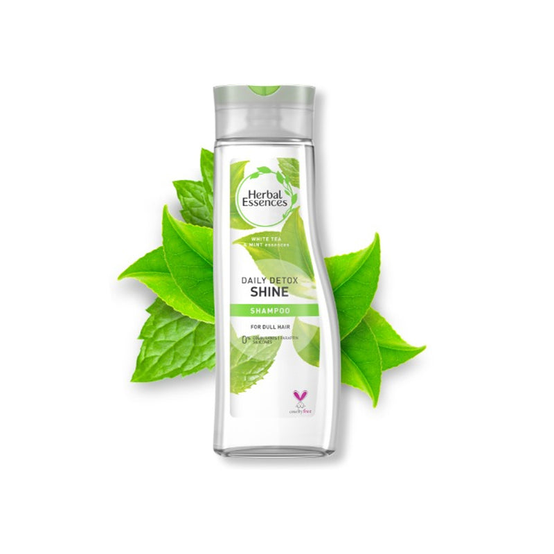 Herbal Essences Daily Detox Shine Shampoo For Dull Hair 400 ml (Imported)