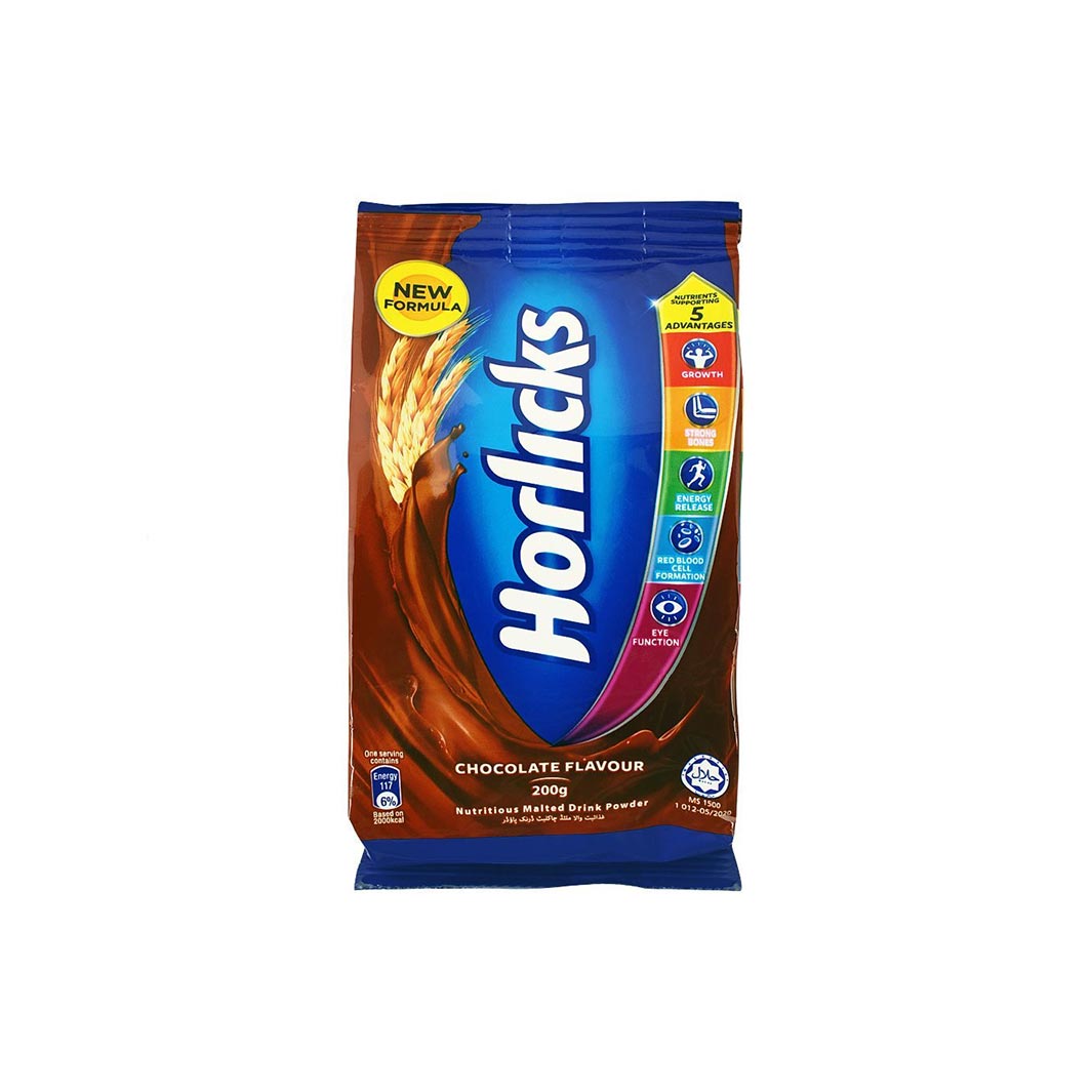 Horlicks Chocolate Pouch 200 gm