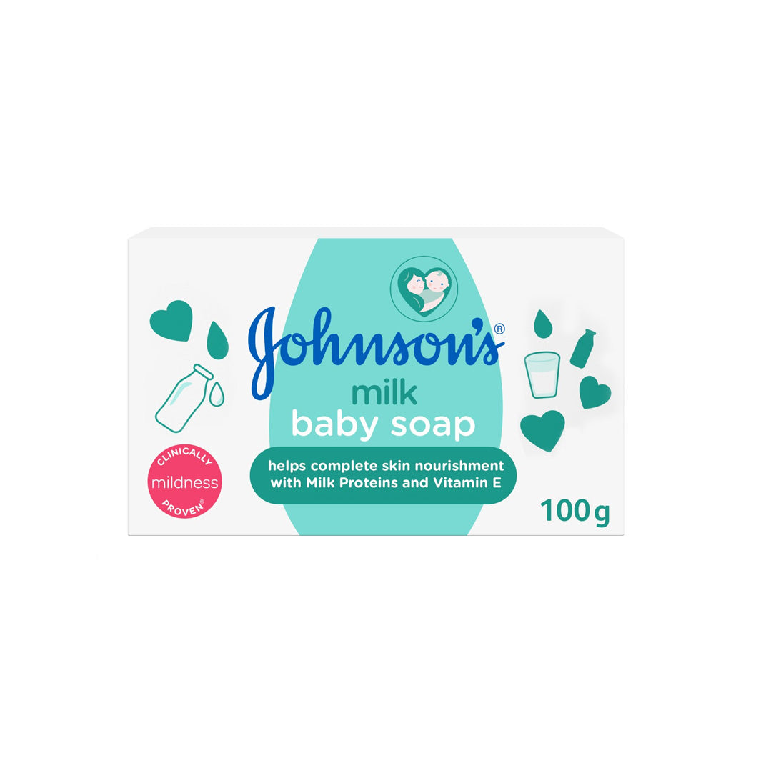 Johnsons Milk Baby Soap Bar 100 gm