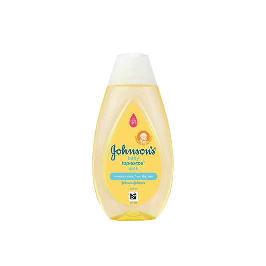 Johnsons Top 2 Toe Hair & Body Baby Bath 200 ml (Imported)