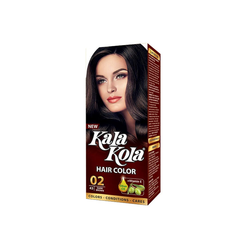 Kala Kola Hair Color 02 Dark Brown