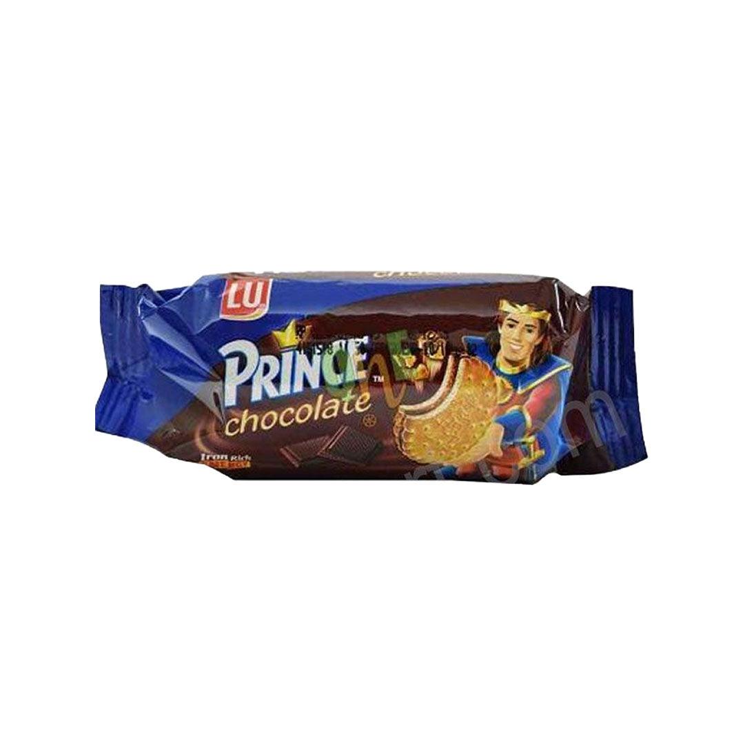 LU Prince Chocolate Cream Sandwich Biscuit Half Roll